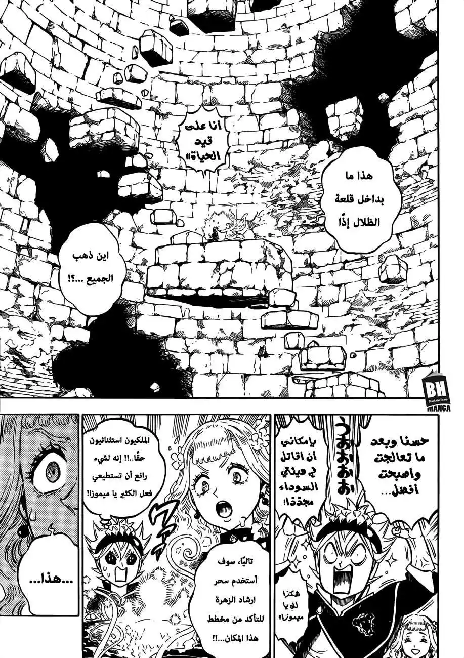 Black Clover 191 - التسلل إلى قلعة الظلال página 5