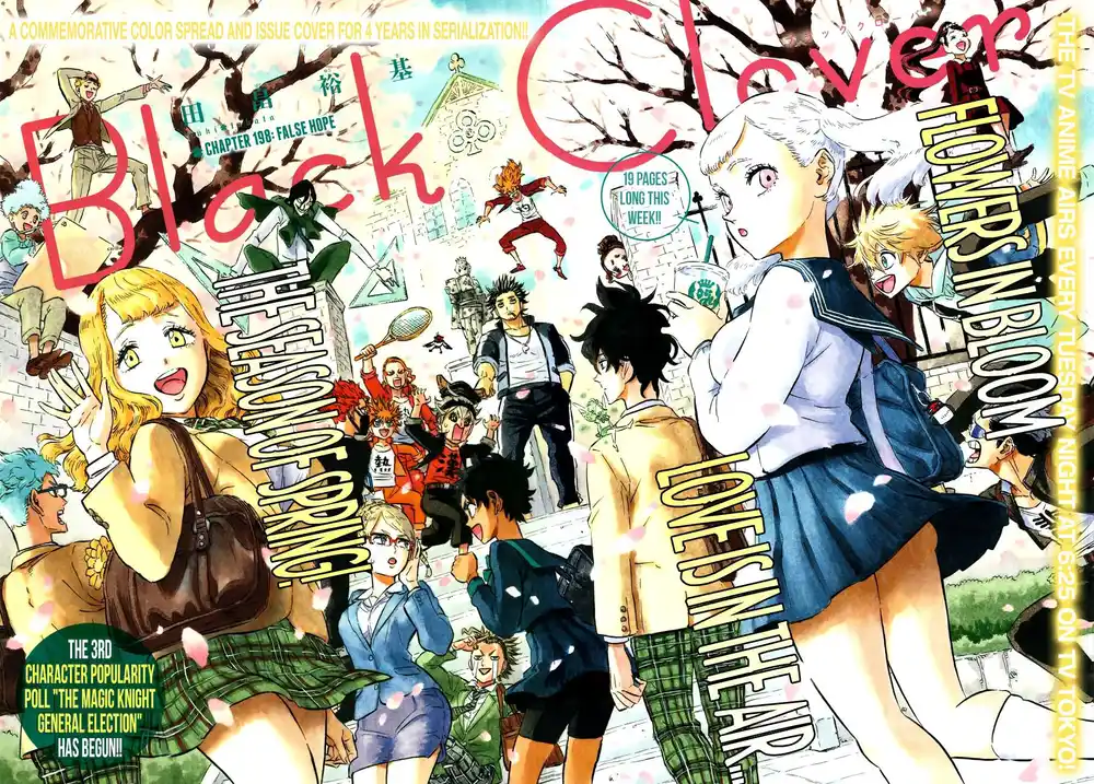 Black Clover 197 - أمل زائف. página 2