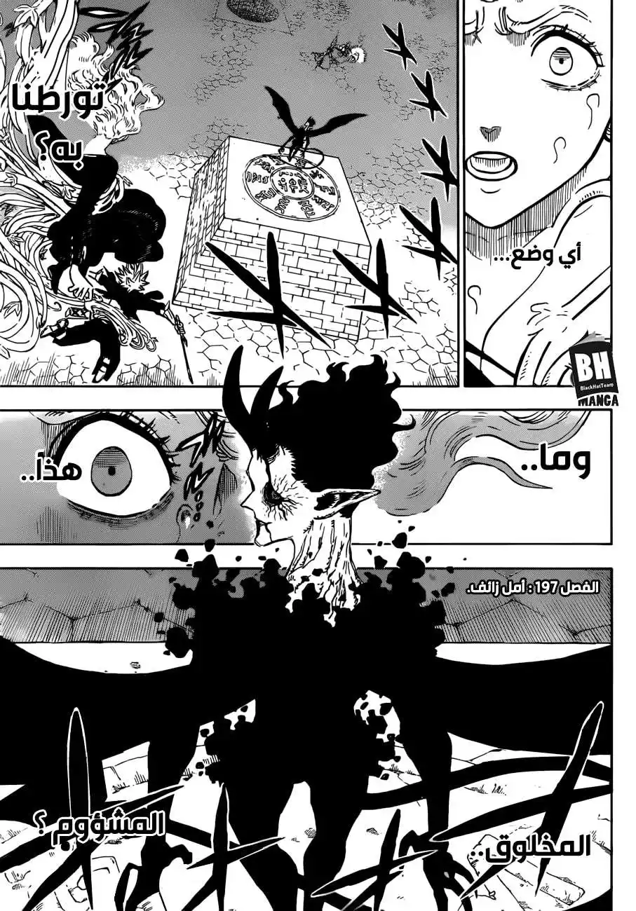 Black Clover 197 - أمل زائف. página 4