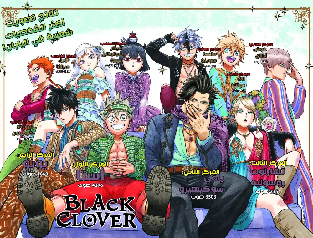 Black Clover 263 - معلومات الظلال página 2