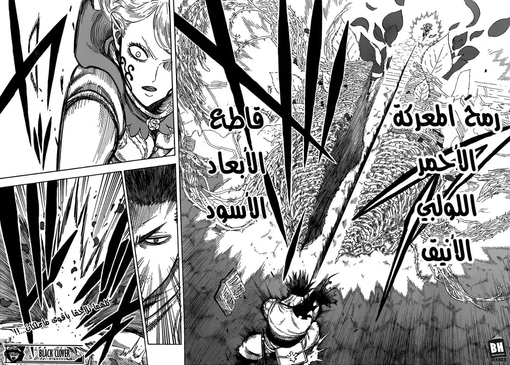 Black Clover 169 - قائد الثيران السود ضد الوردة القرمزية página 14