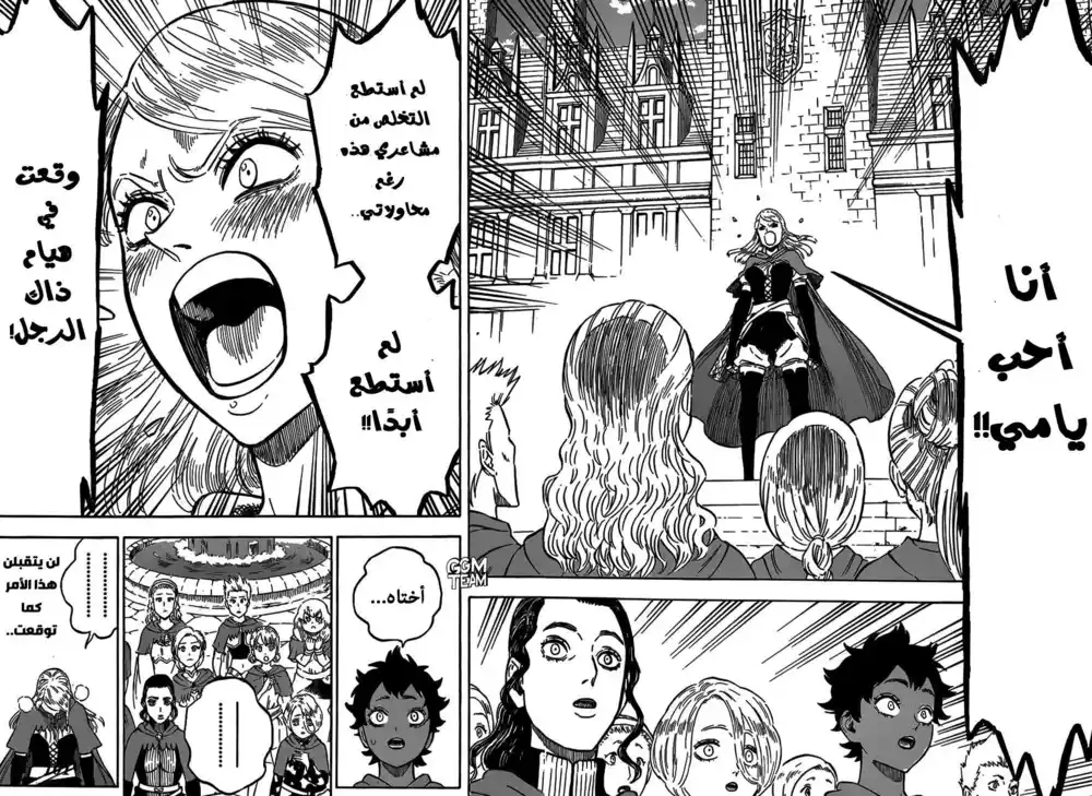 Black Clover 221 - إعتراف الوردة الزرقاء. página 4