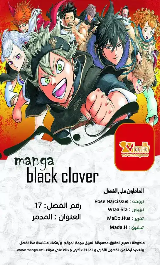 Black Clover 17 - المدمر página 1