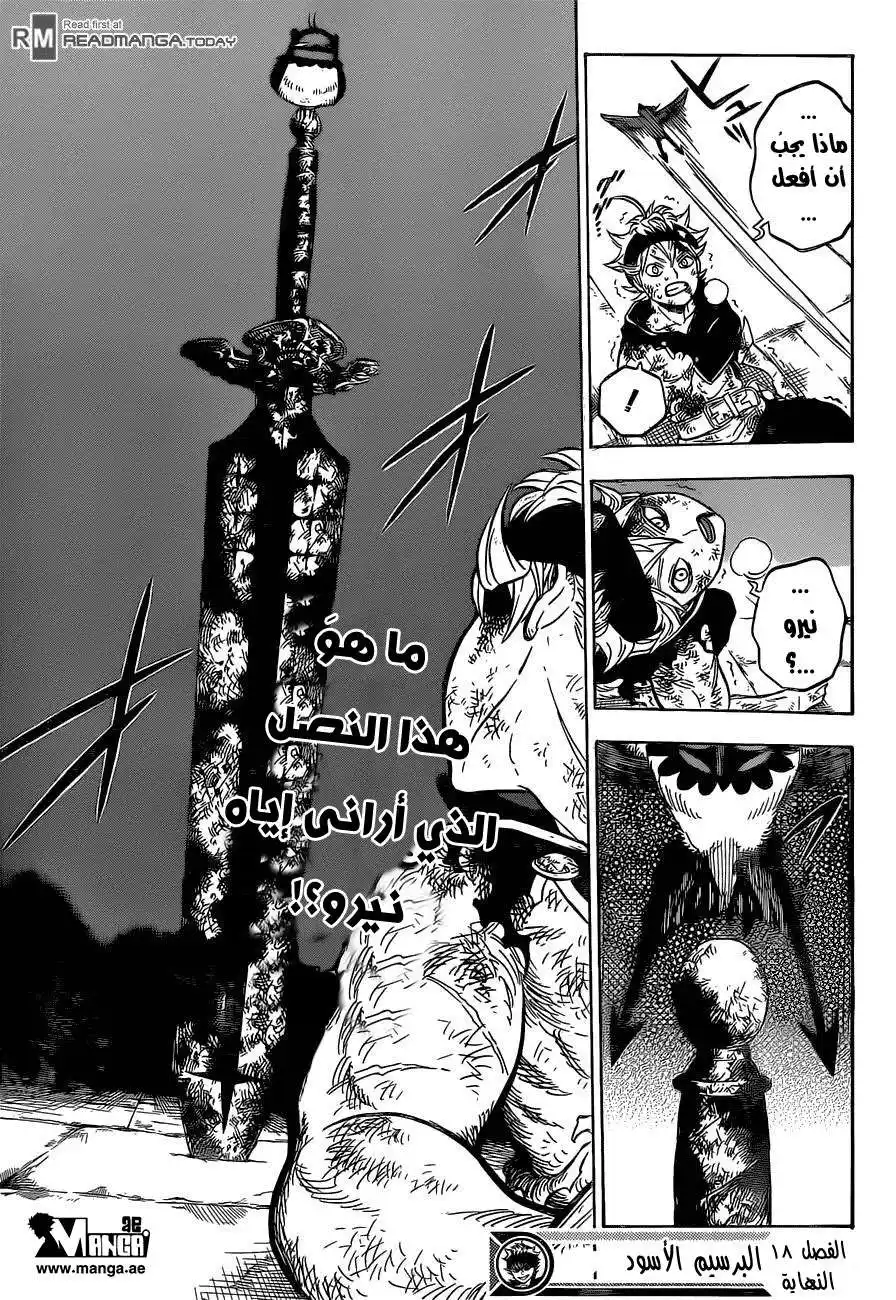 Black Clover 18 - داخل الكنز página 18