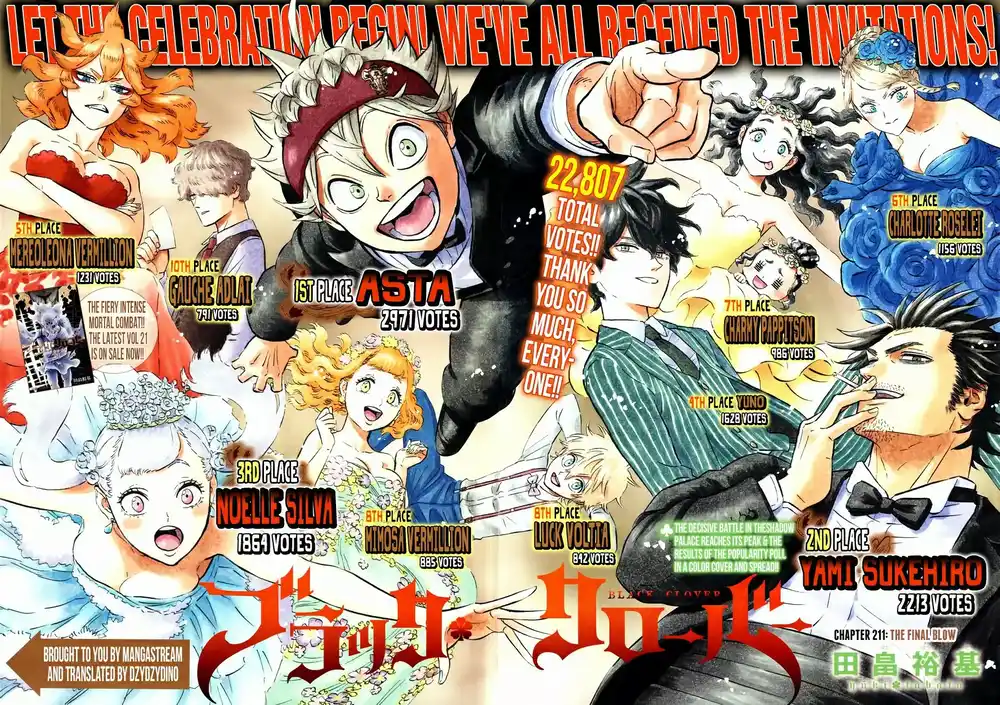 Black Clover 211 - الضربة الأخيرة página 3