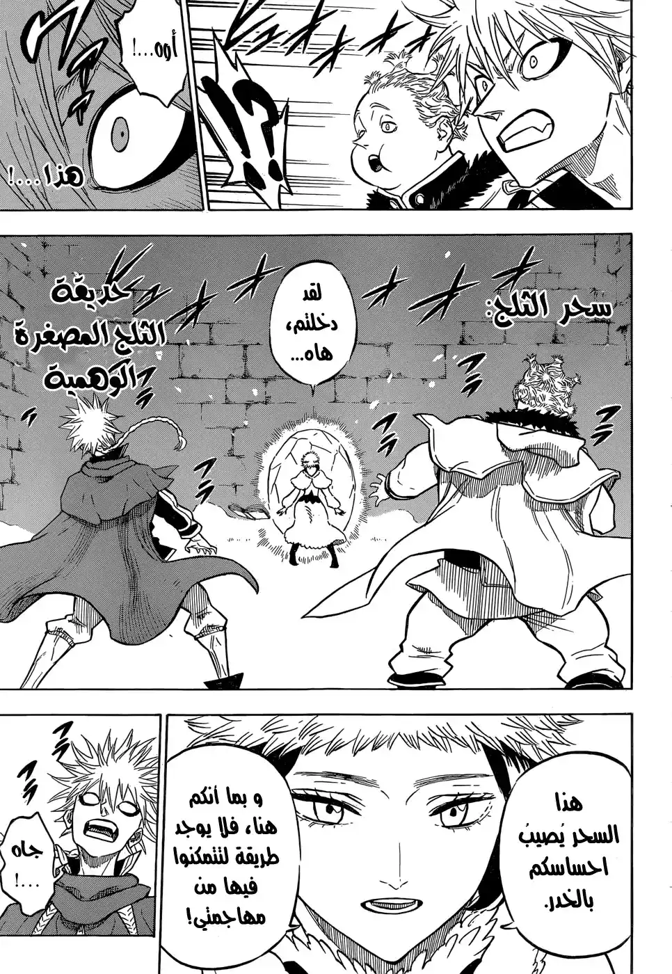 Black Clover 126 - الشقيق المحترم في مواجهة الشقيق الأخرق página 8