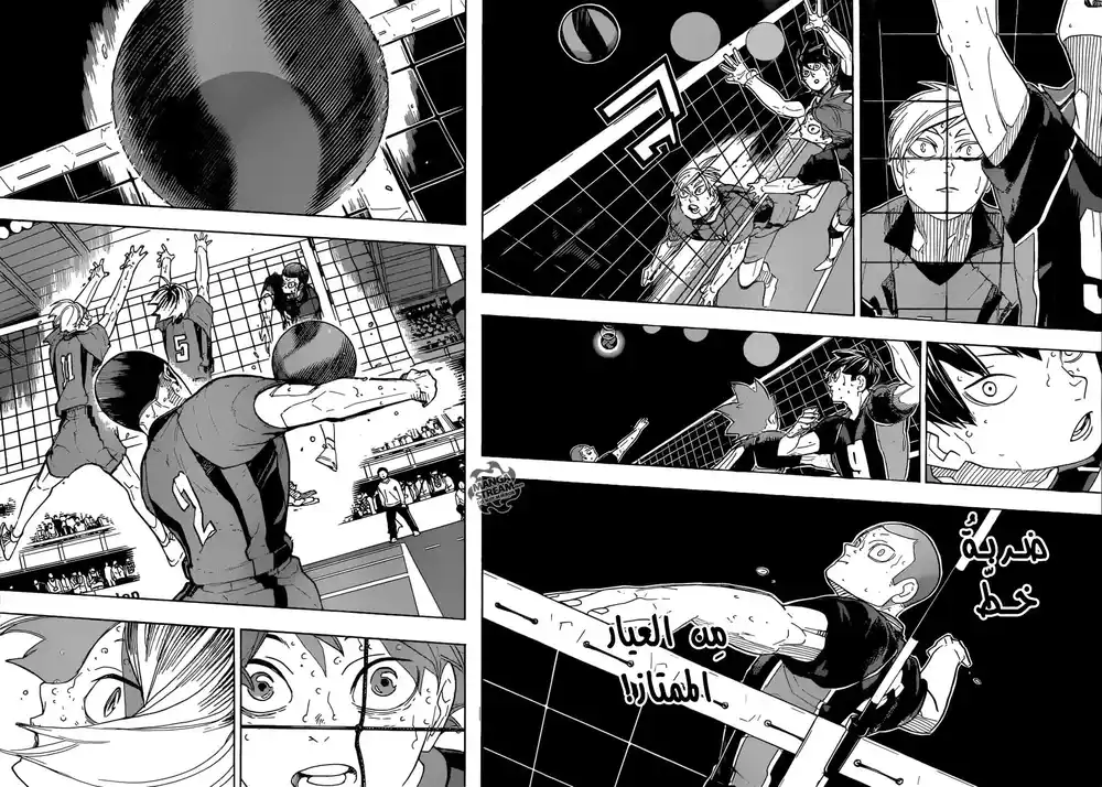 Haikyuu!! 324 - نهاية صراع الأجيال página 6