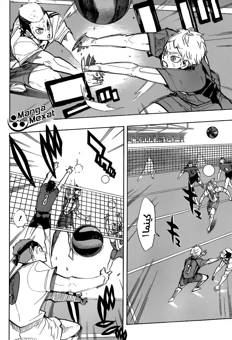 Haikyuu!! 265 - في هذه الأثناء, القطط الخامله... página 13