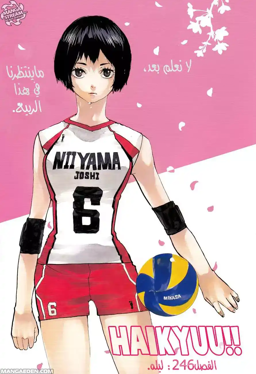 Haikyuu!! 246 - ليلة página 1