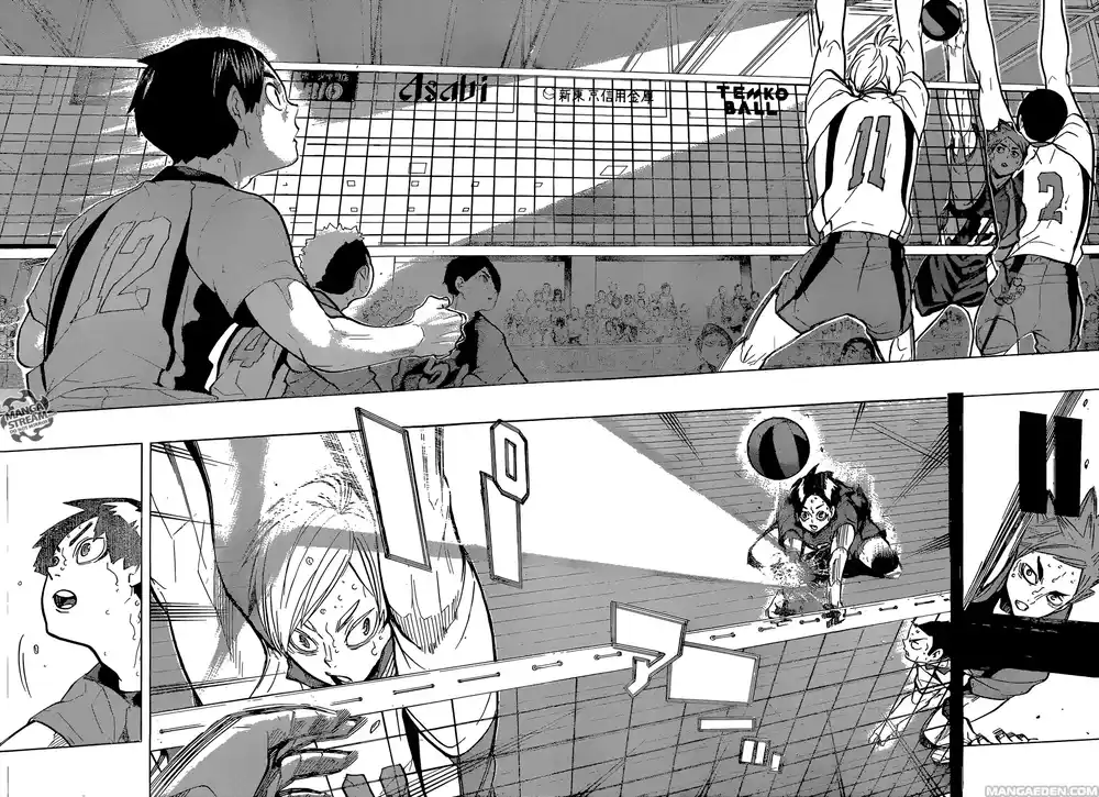 Haikyuu!! 205 - طريق طرة الطائرة página 11