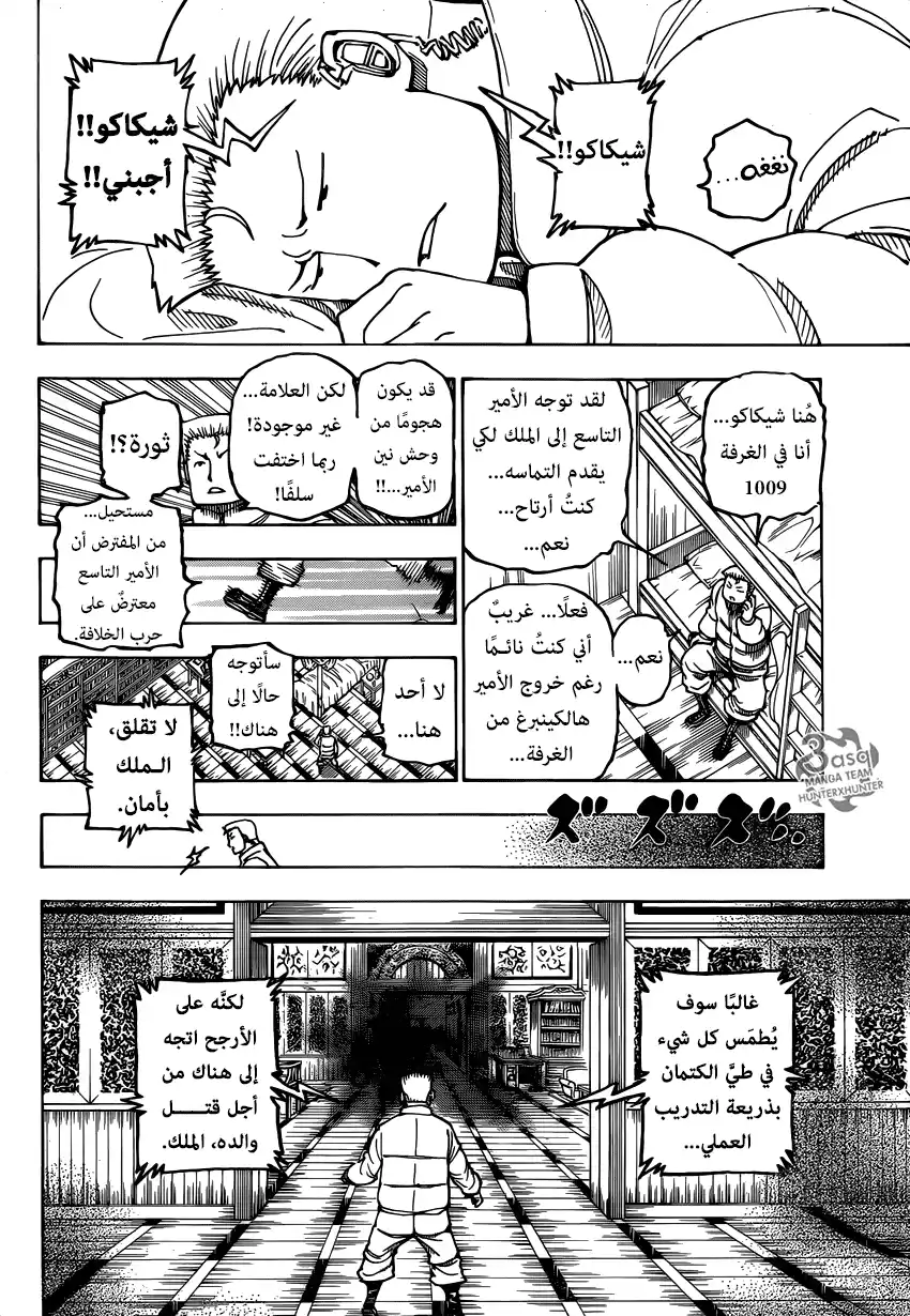 Hunter X Hunter 382 - نهضة página 12