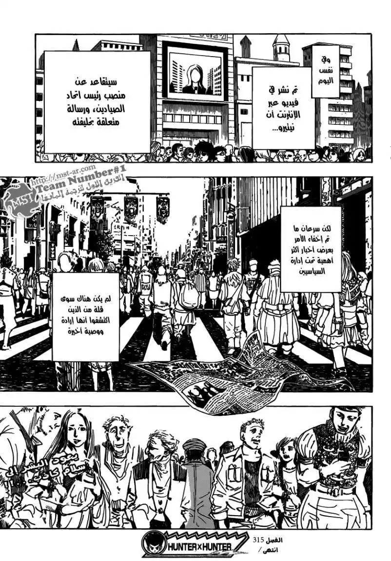 Hunter X Hunter 315 - Homecoming página 19