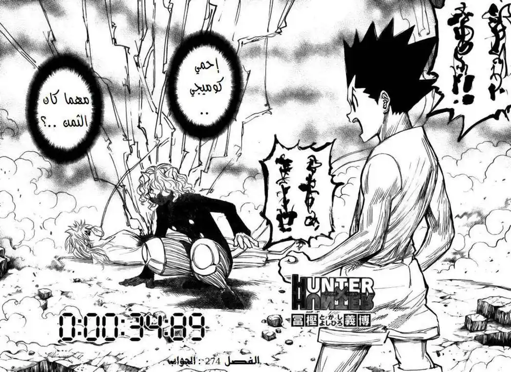 Hunter X Hunter 274 - Answer página 3