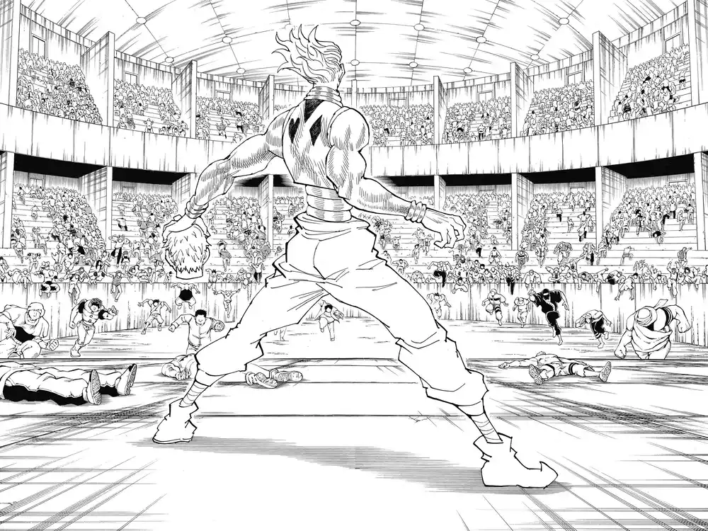 Hunter X Hunter 355 - اِنْفِجار página 9