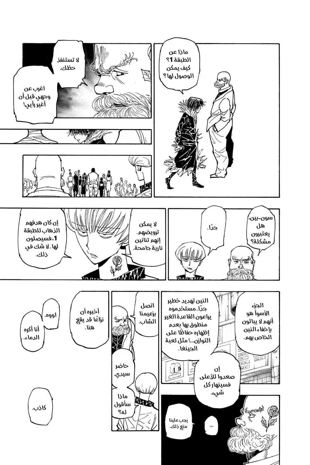 Hunter X Hunter 377 - مخطط página 12