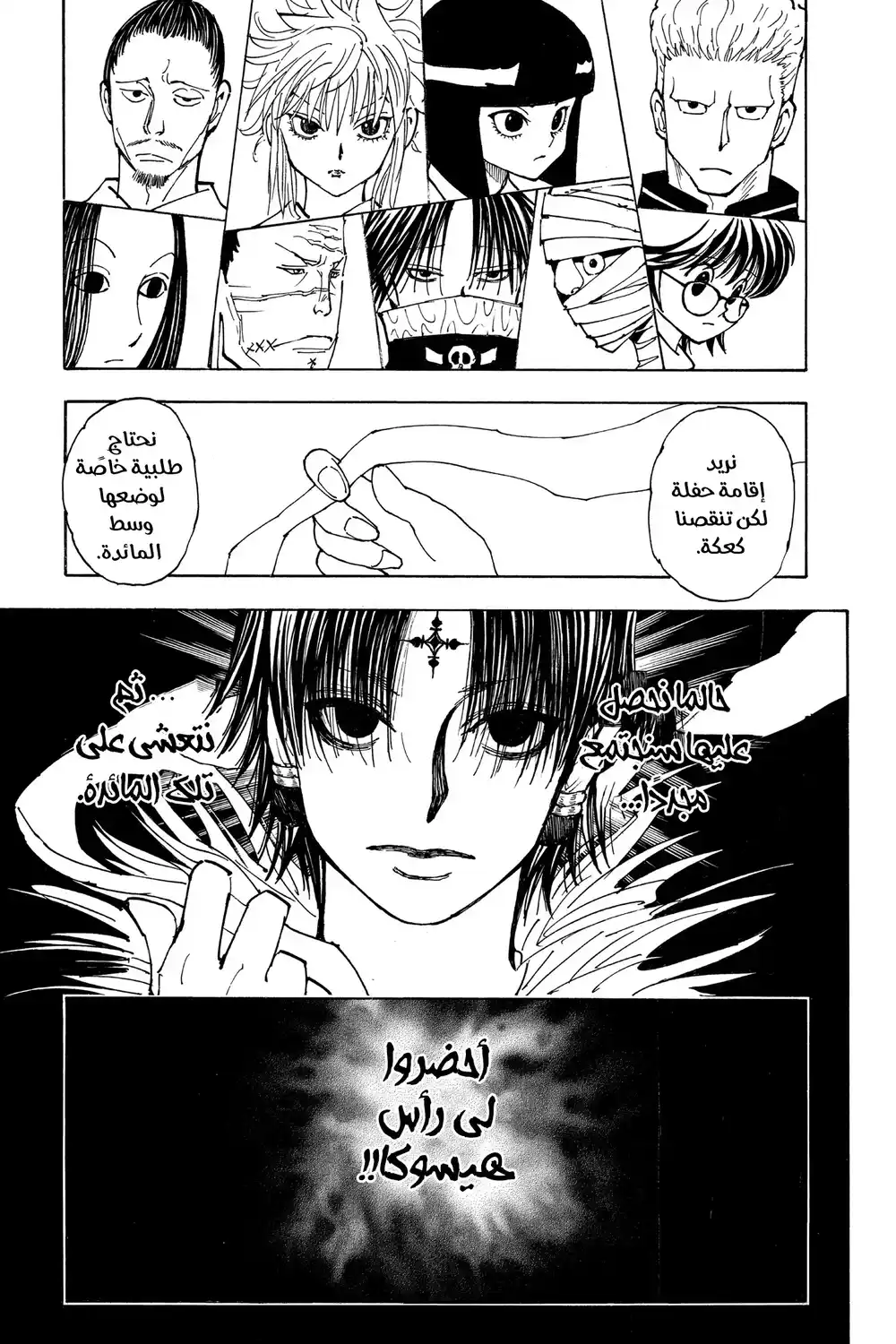 Hunter X Hunter 377 - مخطط página 14