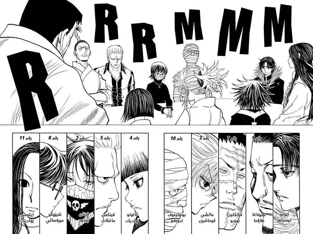 Hunter X Hunter 377 - مخطط página 6