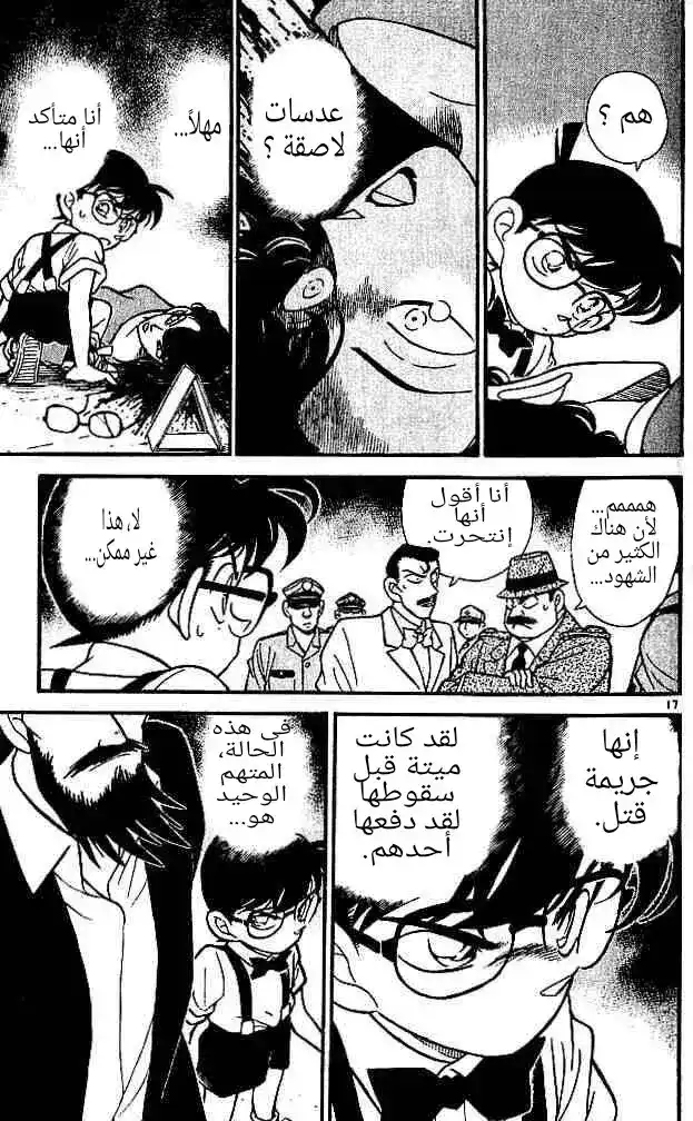 Detective Conan 125 - سقوط الجثة página 17