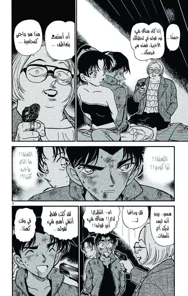 Detective Conan 392 - هيجي وكازوها في خطر مميت (3) página 3