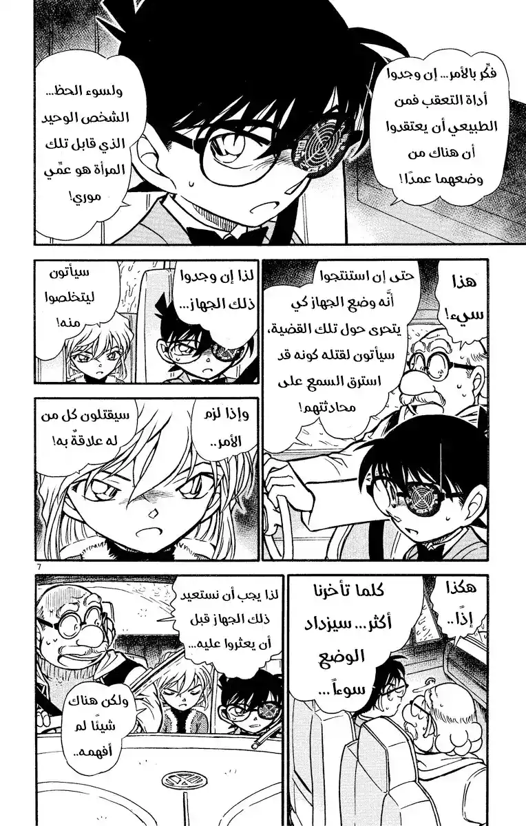 Detective Conan 500 - الوقوع في قبضة المنظمة [ الإجتماع ] página 6