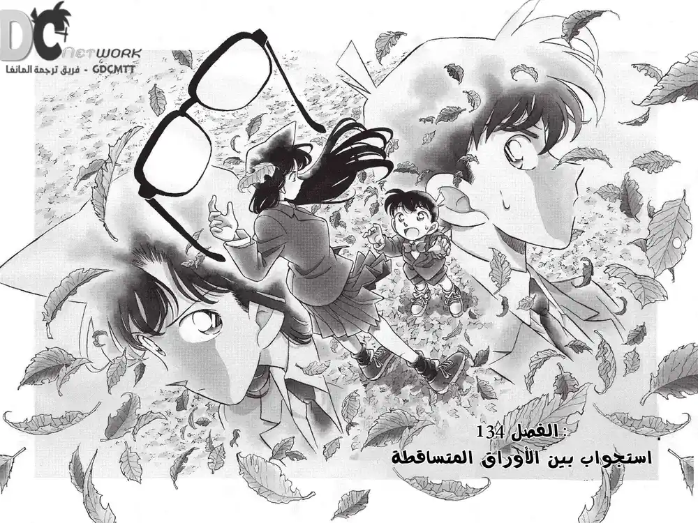 Detective Conan 134 - استجواب بين الأوراق المتساقطة página 4