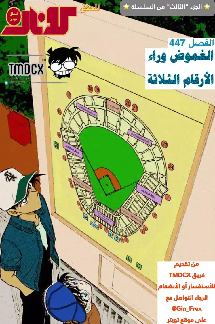 Detective Conan 447 - الغموض وراء الأرقام الثلاثة página 5