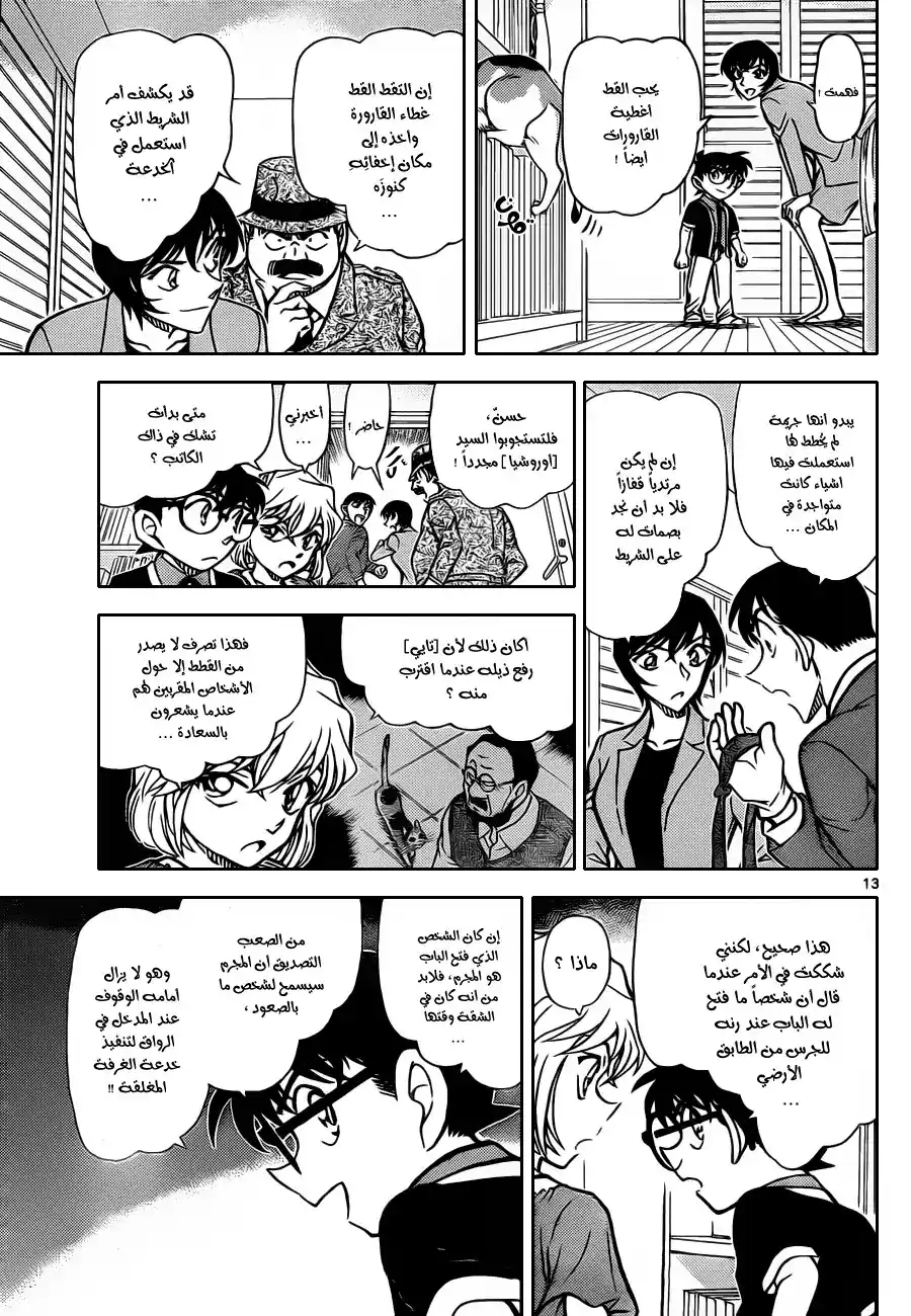 Detective Conan 868 - قط محظوظ página 14