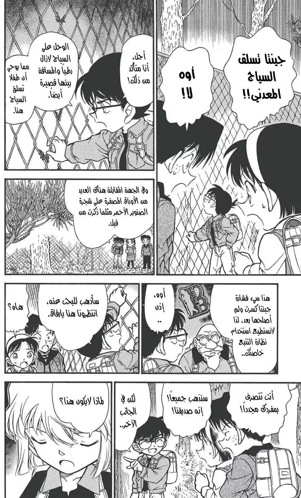 Detective Conan 273 - أعداء على القارب نفسه página 8