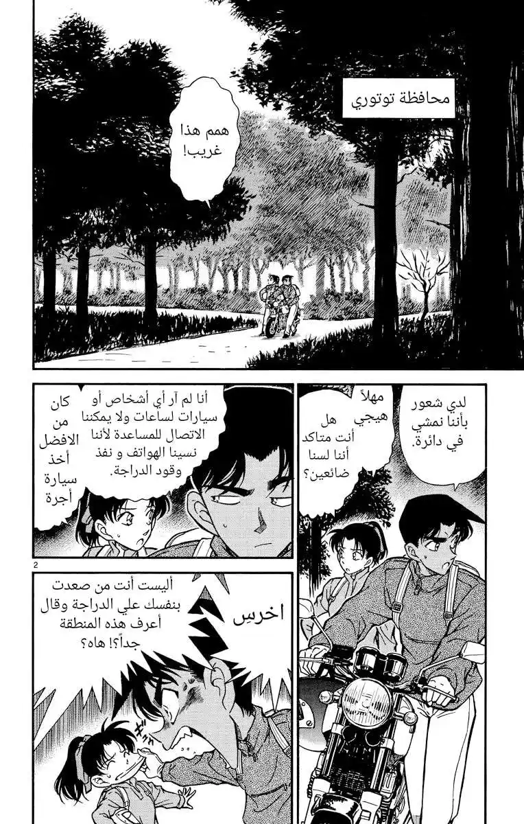 Detective Conan 246 - قصر العنكبوت página 2