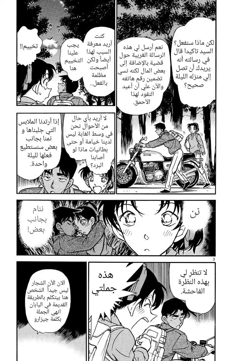 Detective Conan 246 - قصر العنكبوت página 3