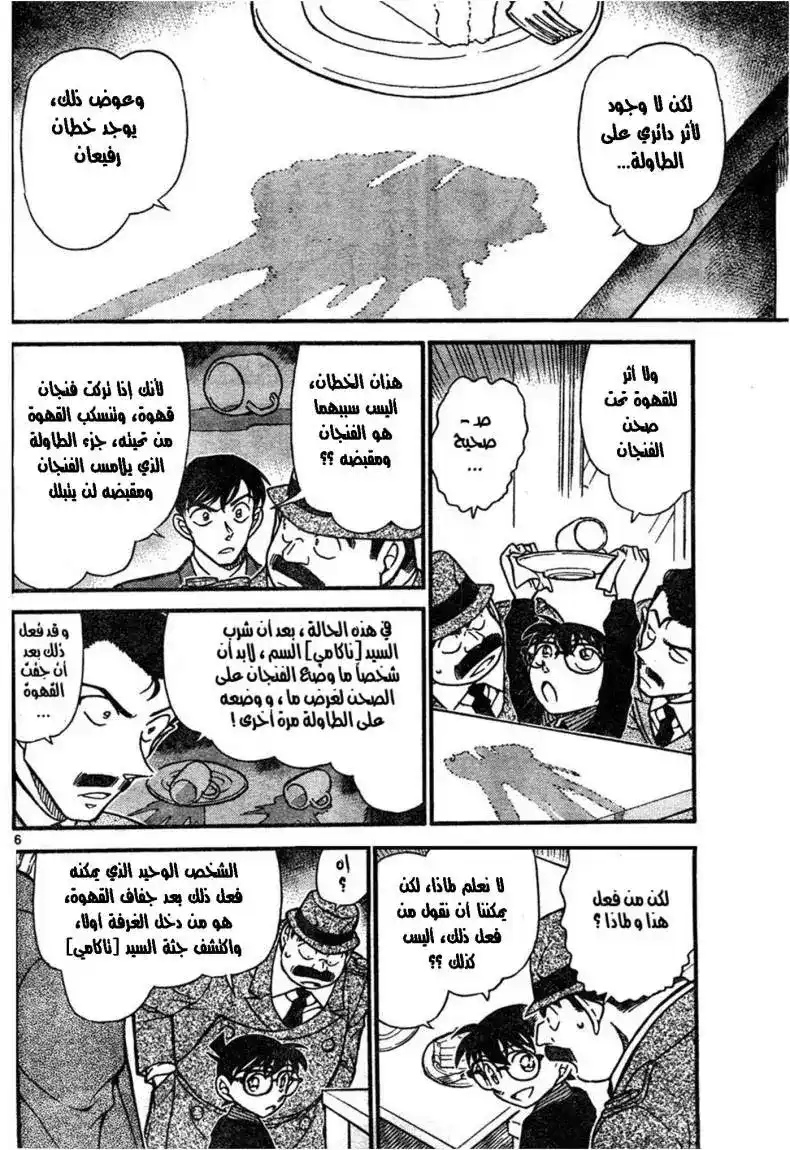 Detective Conan 629 - الجريمة المستحيلة página 6