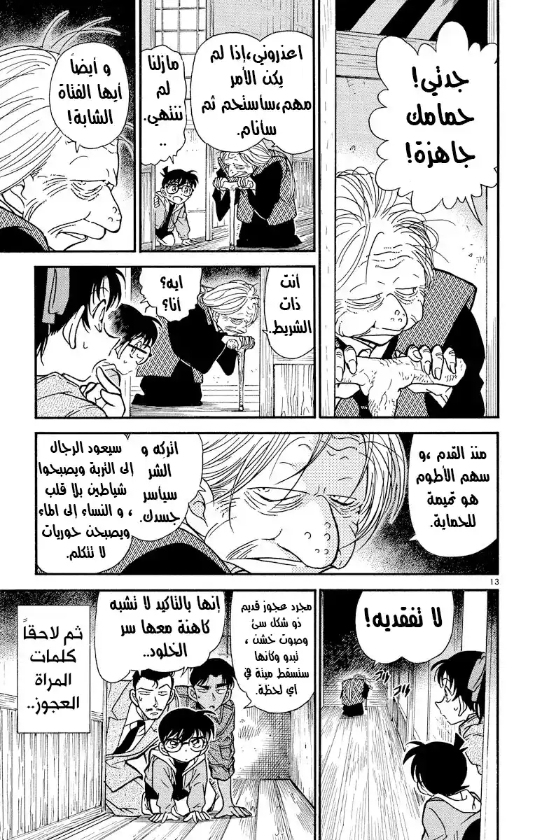 Detective Conan 280 - نبوءة ميكوتو_سان página 13