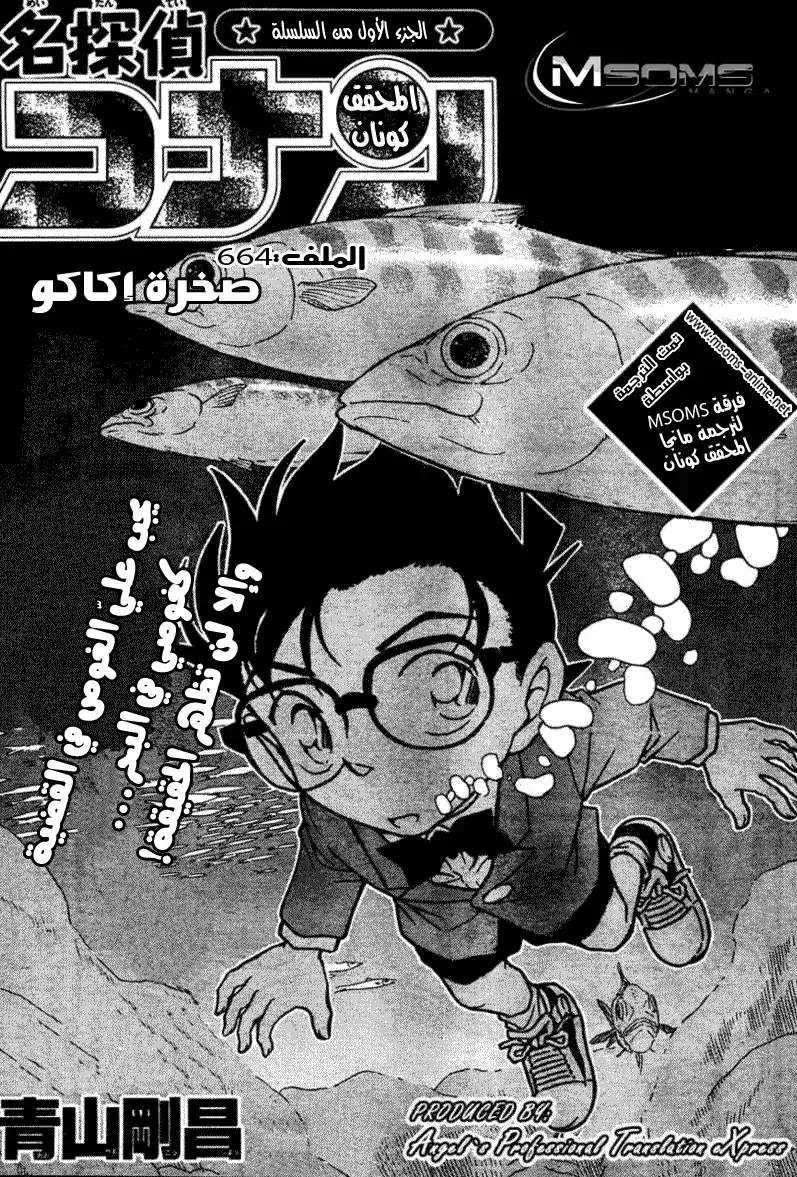 Detective Conan 664 - صخرة إيكاكو página 1