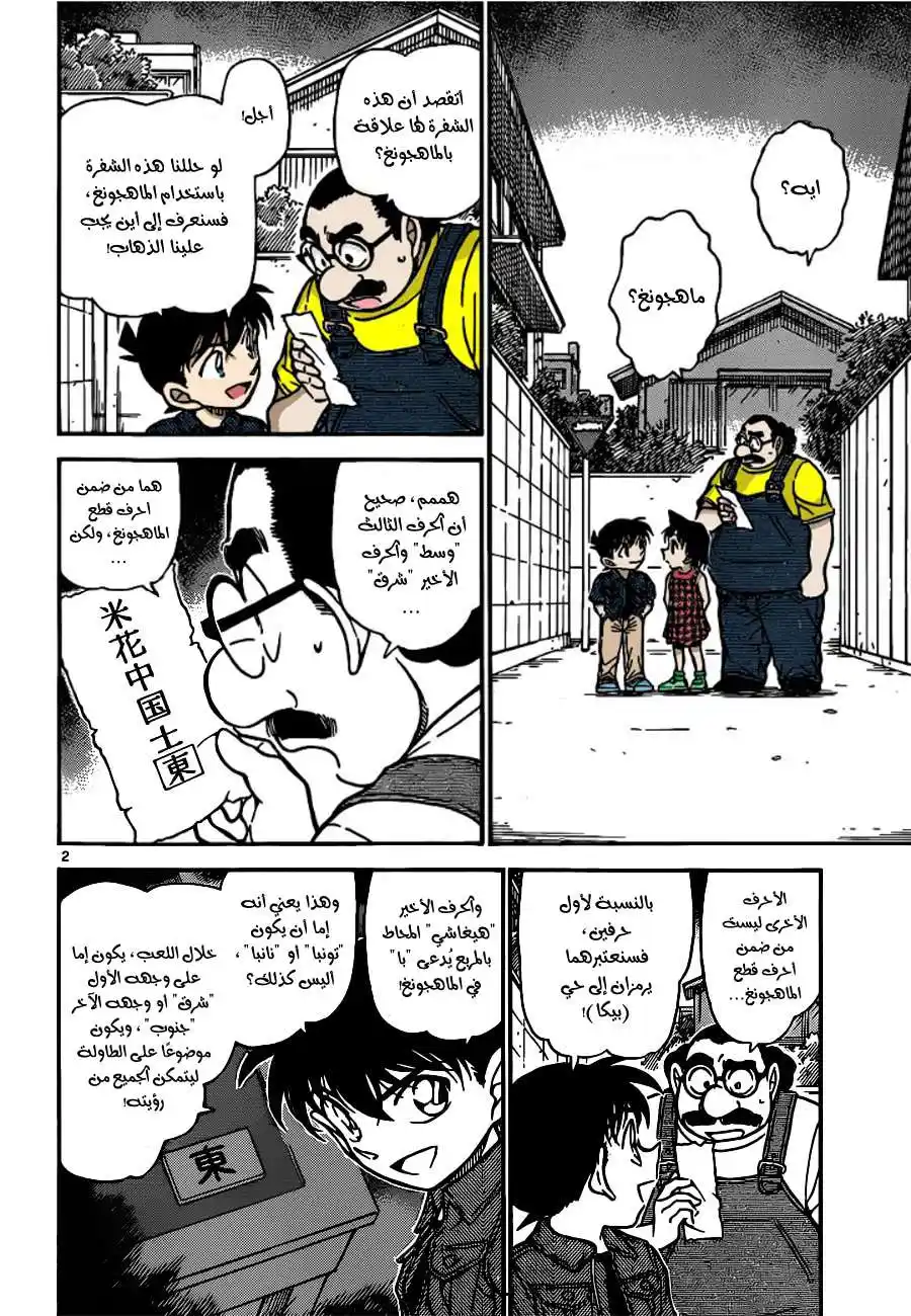 Detective Conan 573 - الغروب página 2