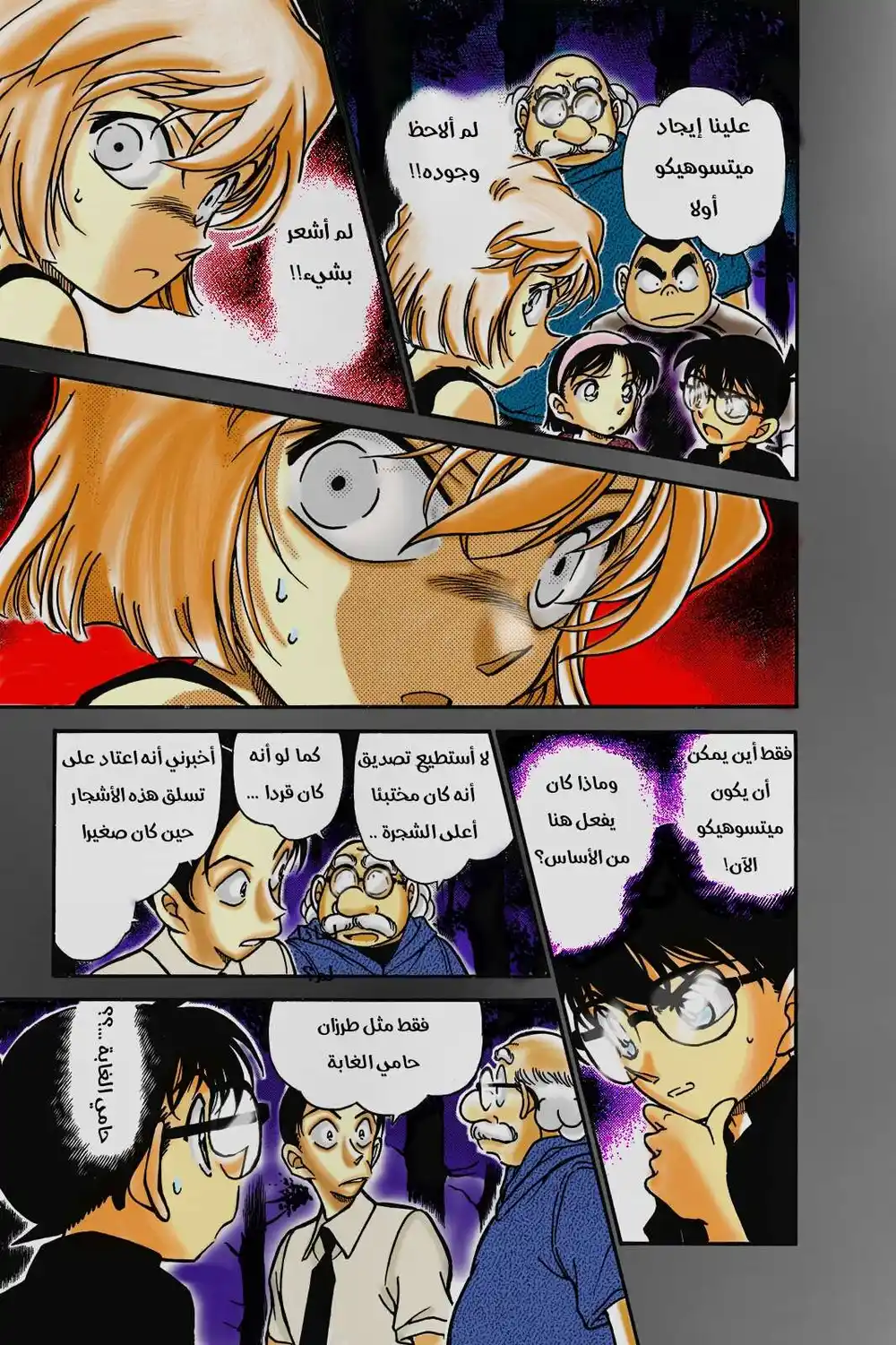 Detective Conan 359 - اختفاء ميتسوهيكو 2 página 13