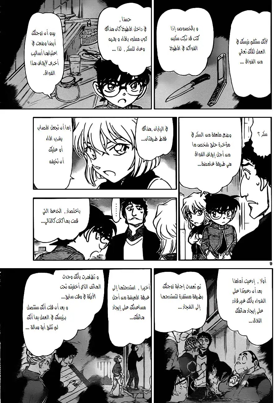 Detective Conan 803 - A Misconstrued Conclusion página 9