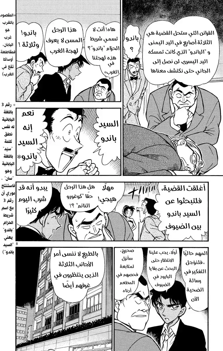 Detective Conan 294 - ظهور المنظمة من جديد { المانجا لا تخص القصة الرئسية } página 7