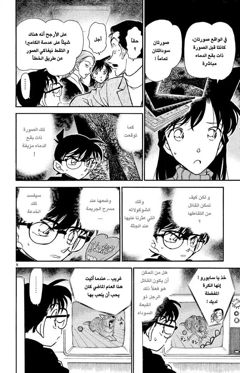 Detective Conan 333 - عيد الفالنتاين الدموي (3) página 8