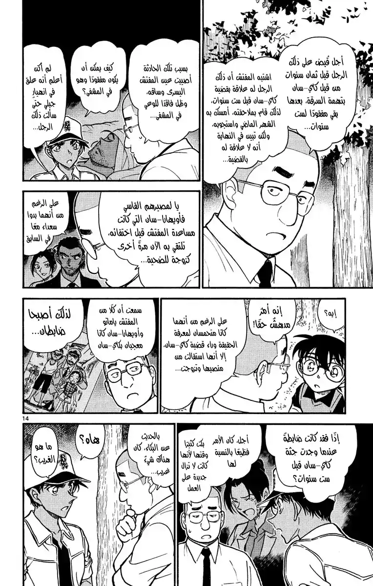 Detective Conan 617 - الحرب página 14