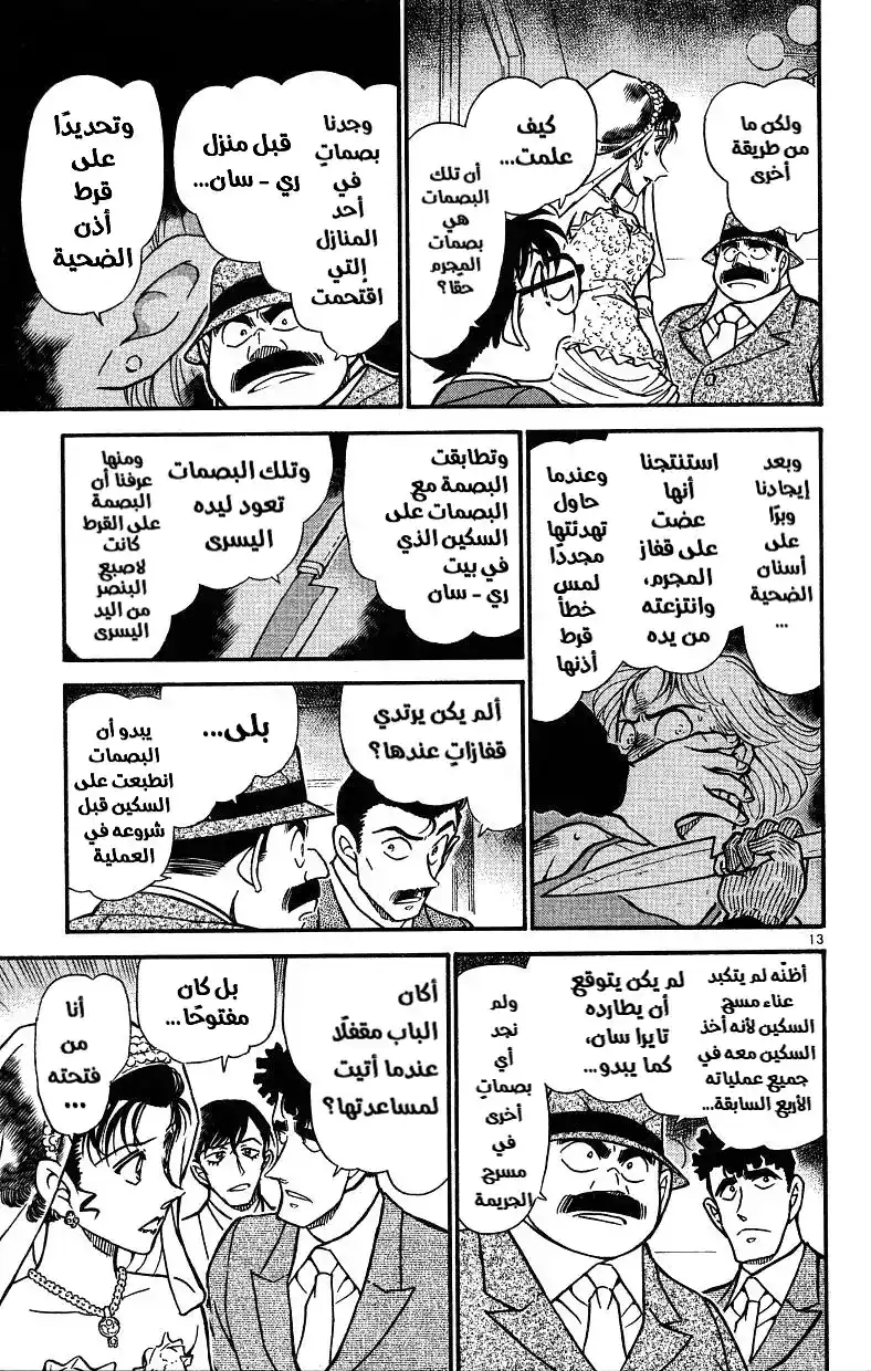 Detective Conan 536 - ضيفٌ غير مدعو! página 13