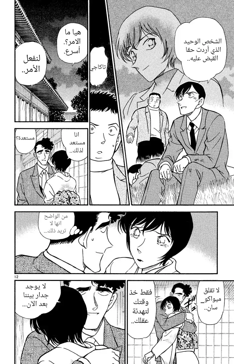 Detective Conan 330 - مشاعر ساتو página 12