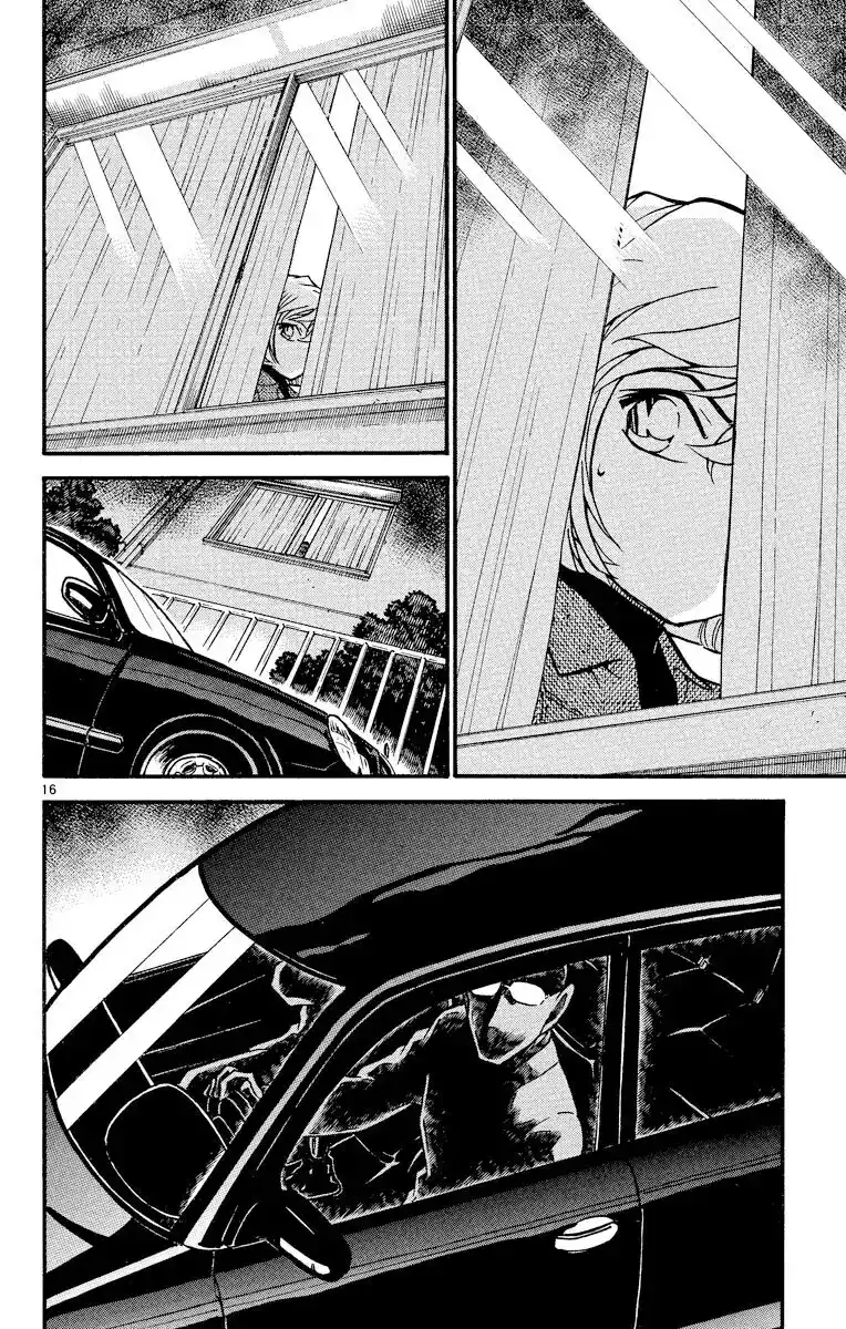 Detective Conan 418 - جريمة قتل صامتة في الظلام página 16