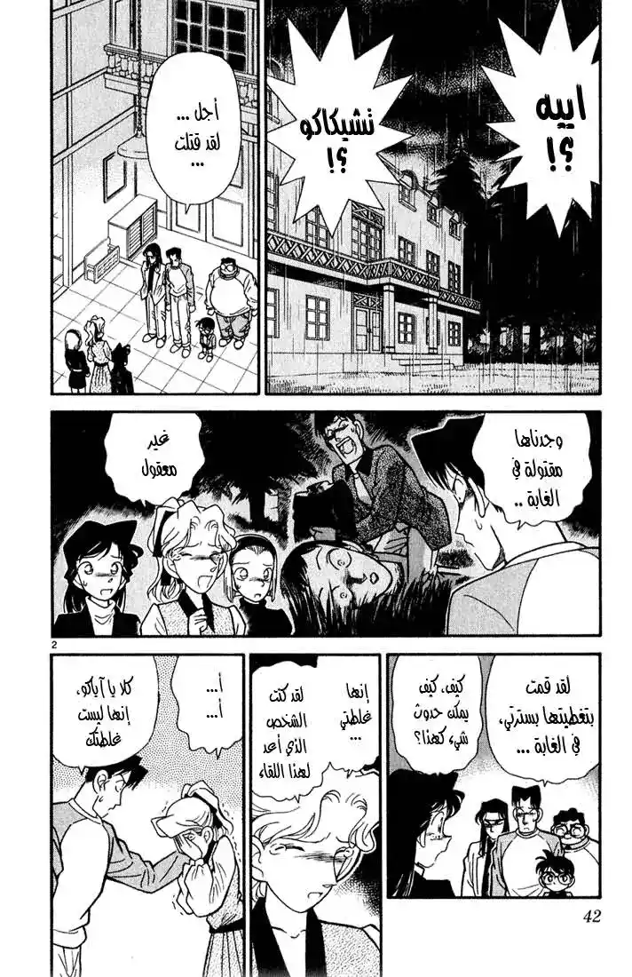 Detective Conan 42 - ران في خطر página 2