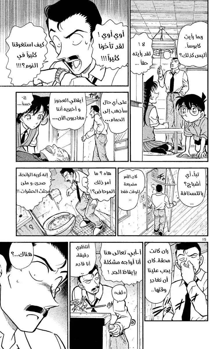 Detective Conan 355 - غموض البيت المسكون página 15