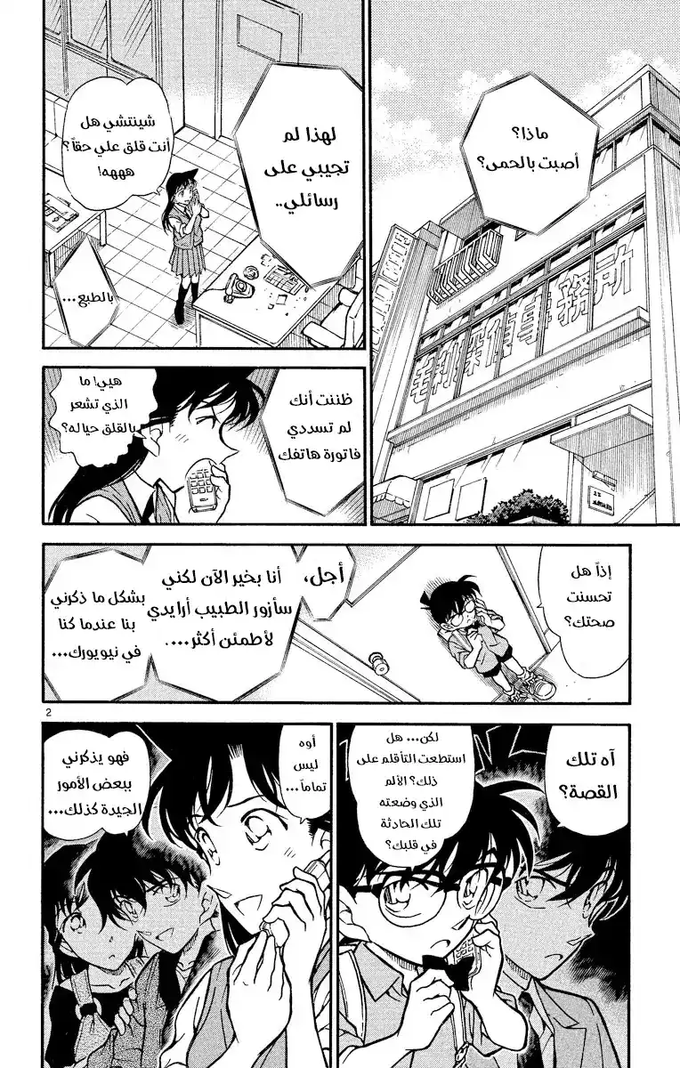 Detective Conan 355 - غموض البيت المسكون página 2