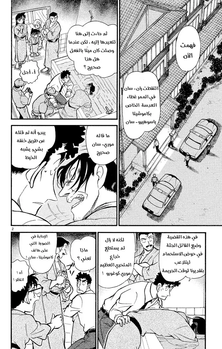 Detective Conan 402 - امرأةٌ بشامة página 2