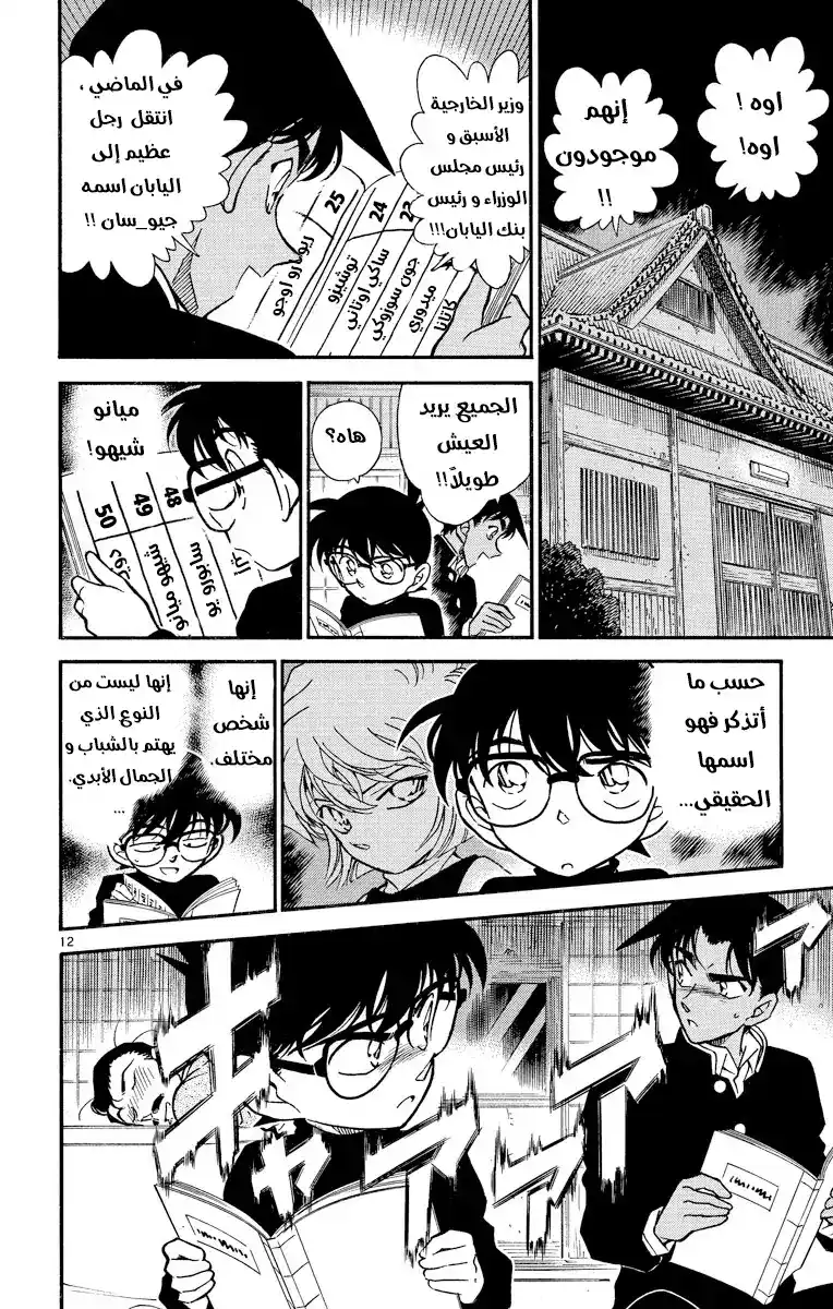 Detective Conan 281 - سهم الشيطان página 12