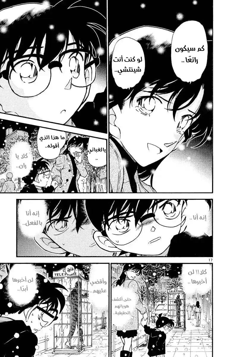 Detective Conan 379 - تتبع خطوات الظلام 3 página 17