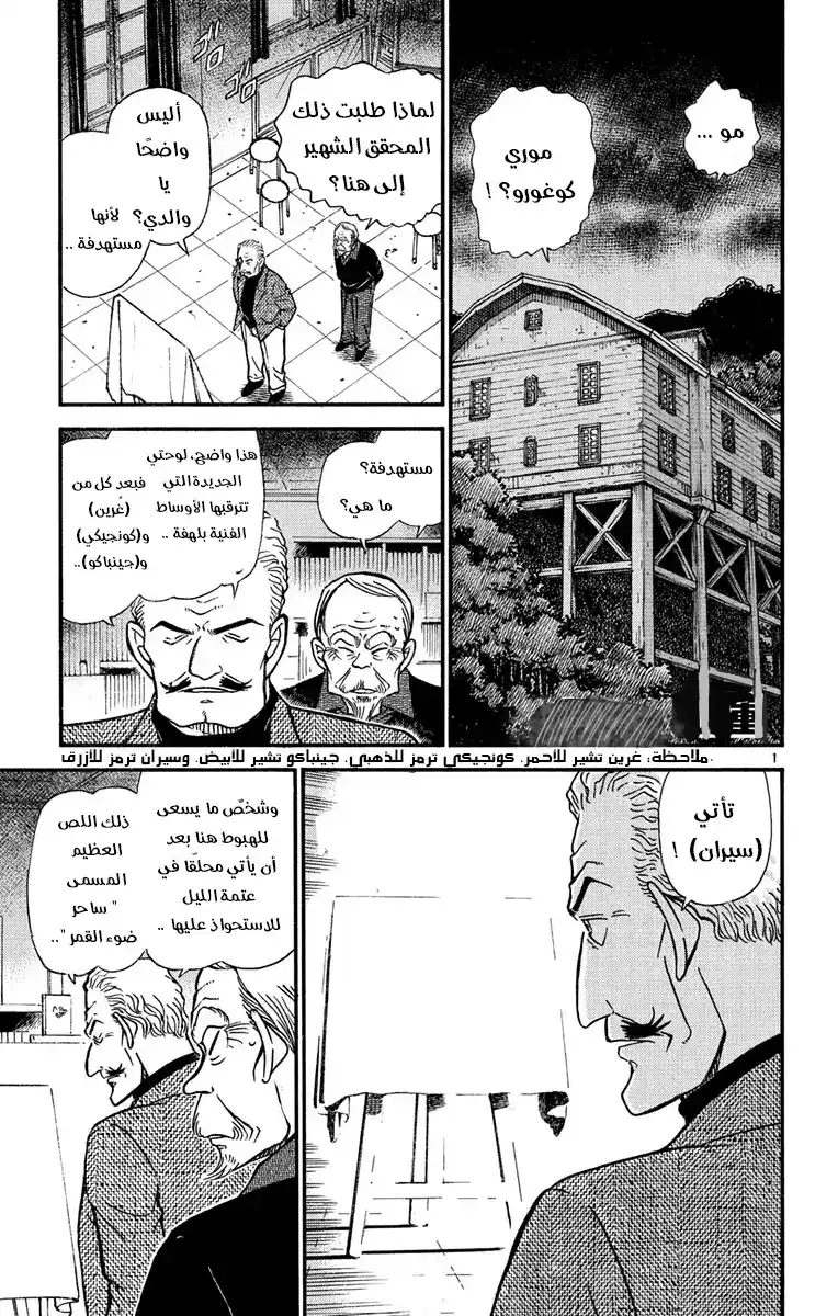 Detective Conan 544 - اللوتس الأحمر página 1
