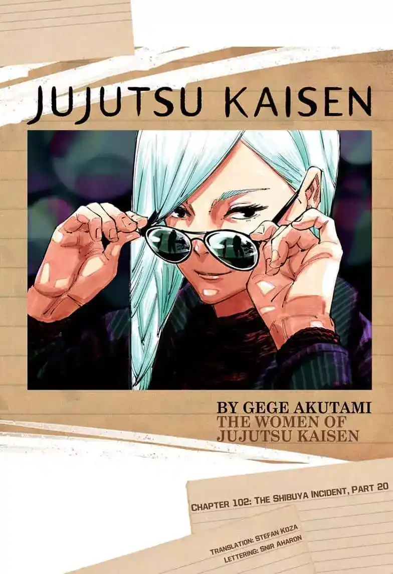 Jujutsu Kaisen 102 página 1